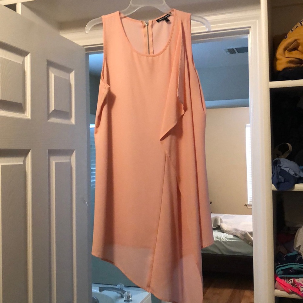 Tank top tunic with sash